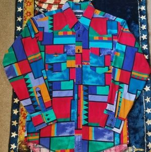 Vintage Wrangle Western Shirts Longsleeve